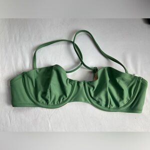J.Crew green bikini top